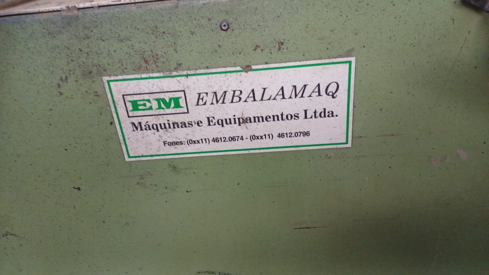 Prensa Pneumática Marca Embalamaq — foto 3