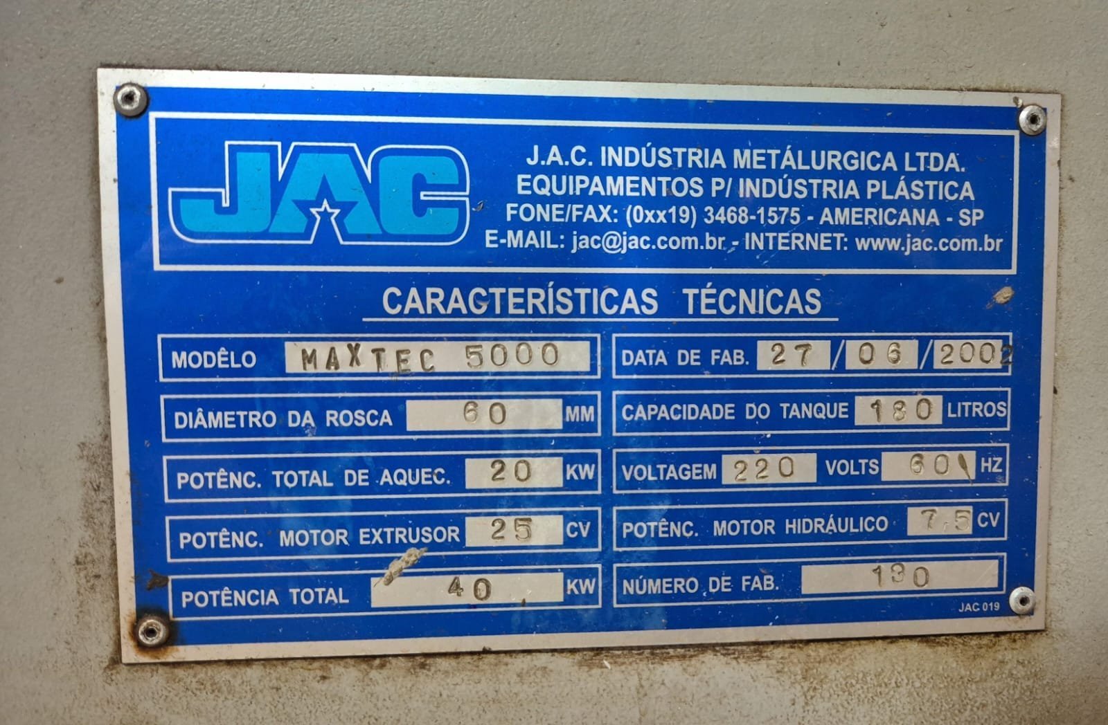 Sopradora 5L Marca JAC MAXTEC — foto 6