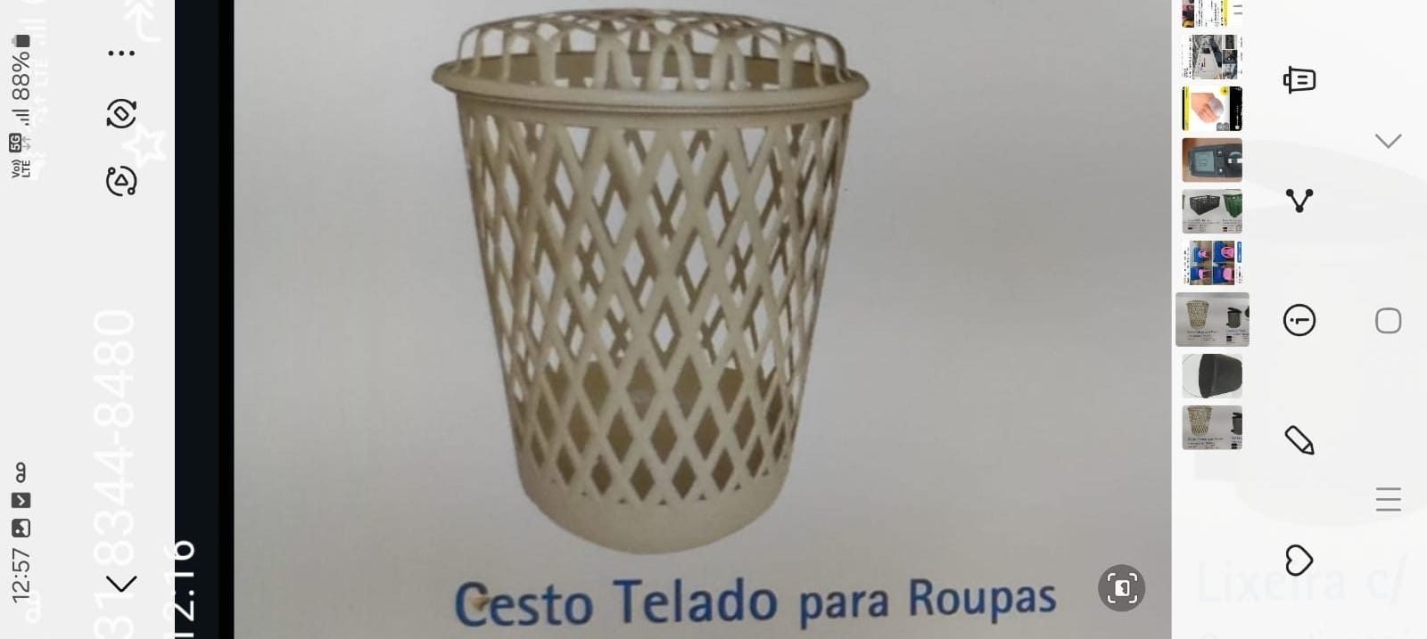 Moldes para Cesto de Roupa — foto 1