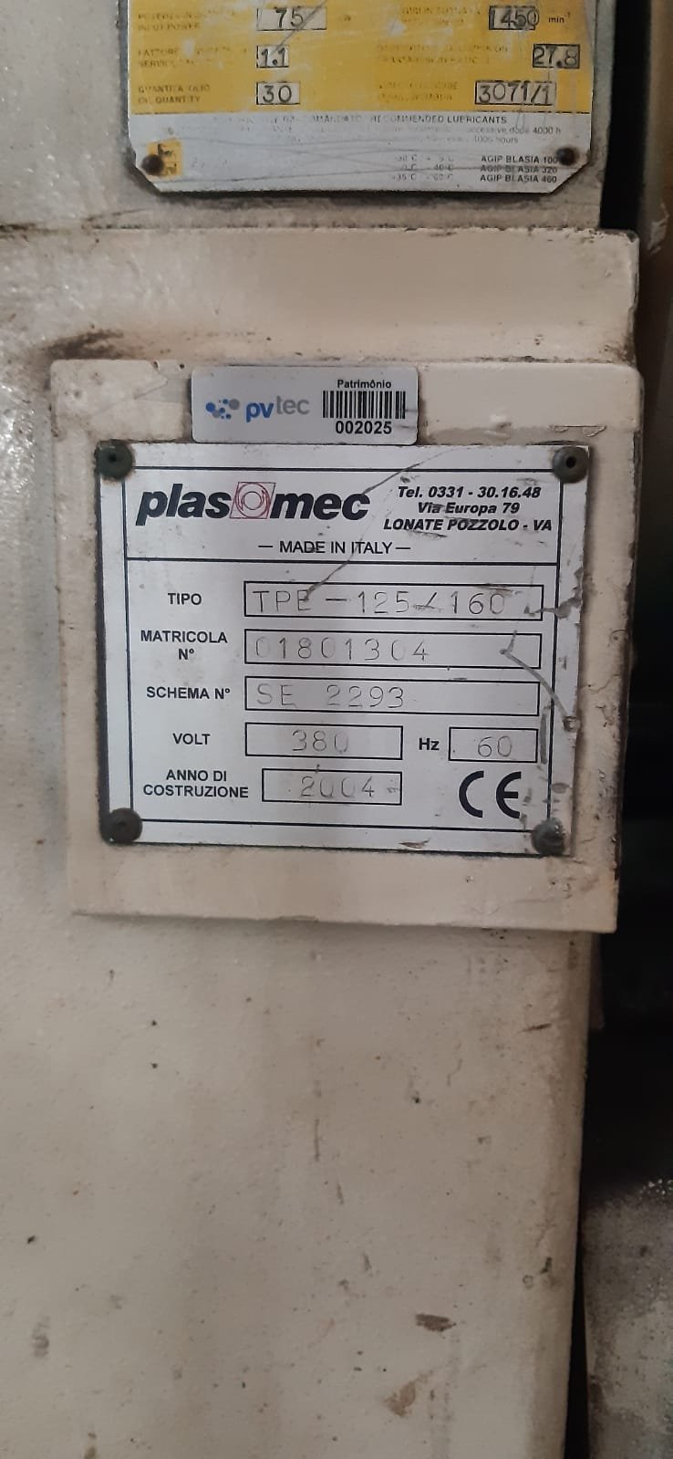 Extrusora Dupla Rosca 125 Com Cascata 160mm - Planetária Marca Plamesc — foto 3