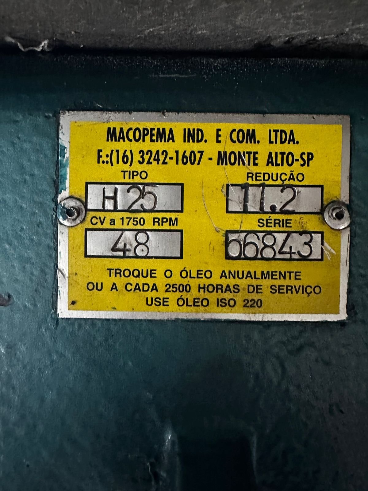 Redutor Macopema Motor de 40cv — foto 4