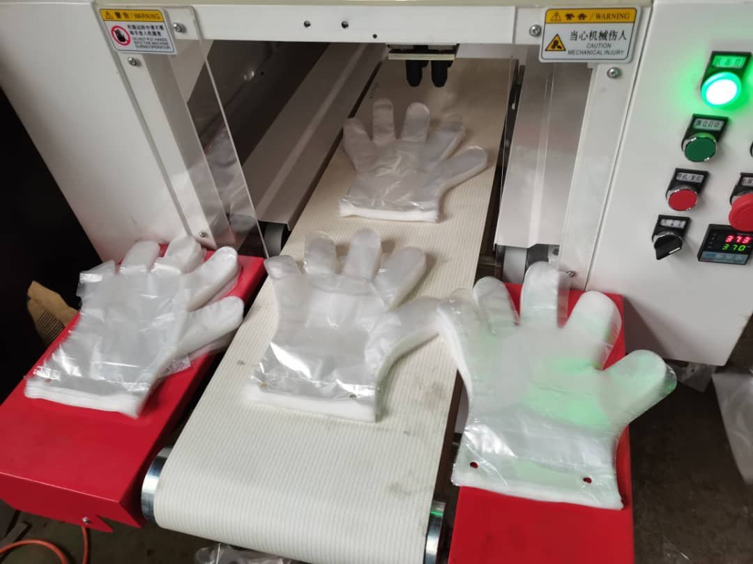 Corte e Solda Máquina de Luva Pacote com 3 equipamentos — foto 2