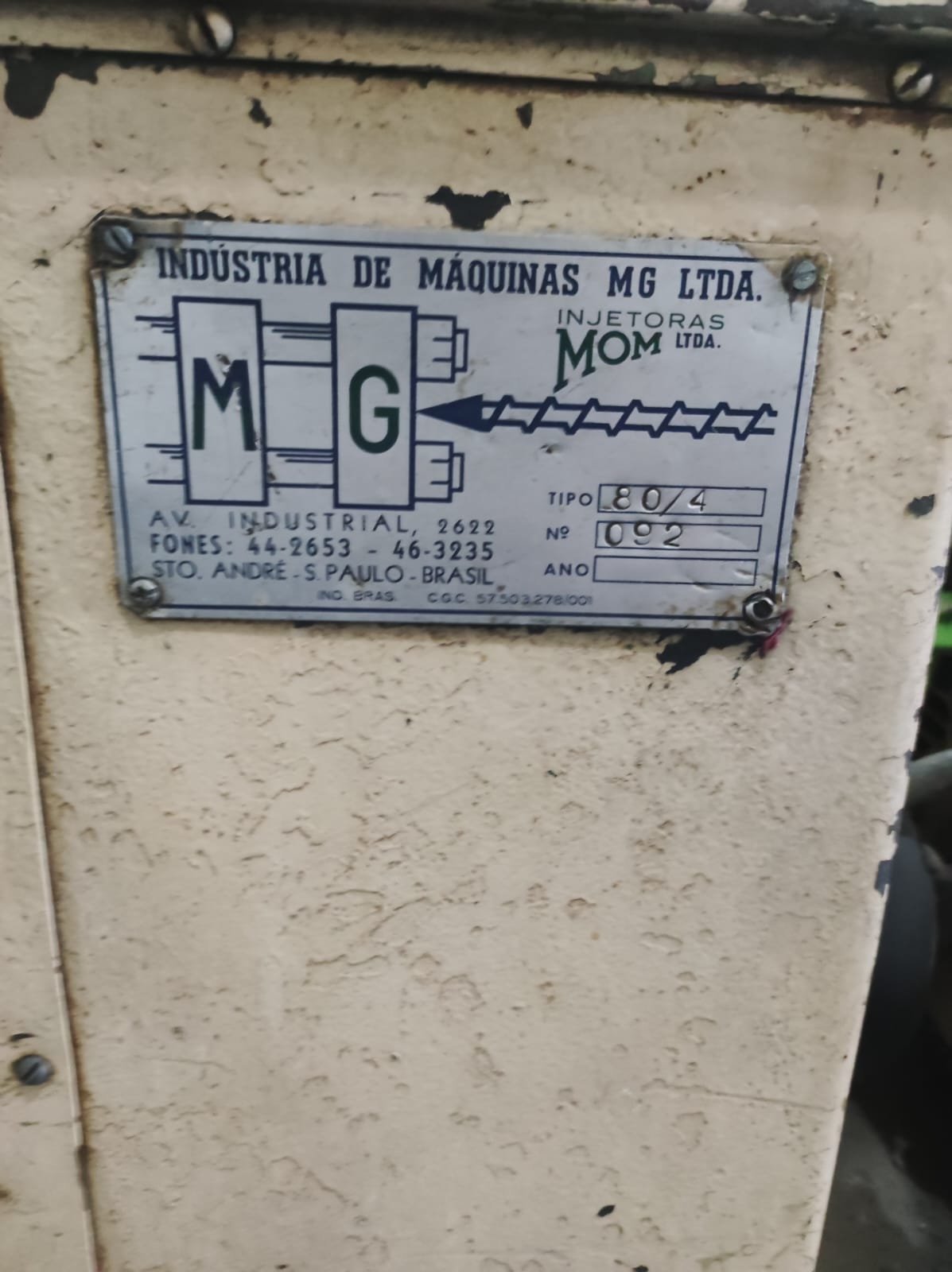 Injetora 80 ton 400 gramas — foto 3