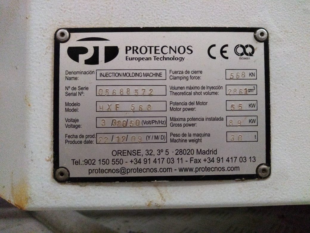 Injetora PTX 570 Ton Injeta Peças Grandes de PVC — foto 5