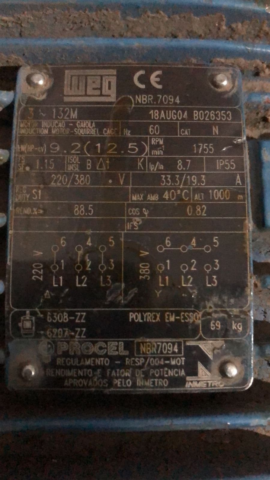 Motores 1.5 cv e Tensão de 220/380 Painel — foto 5