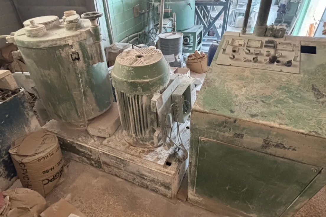Misturador Mecanoplast 200 litros em funcionamento — foto 1